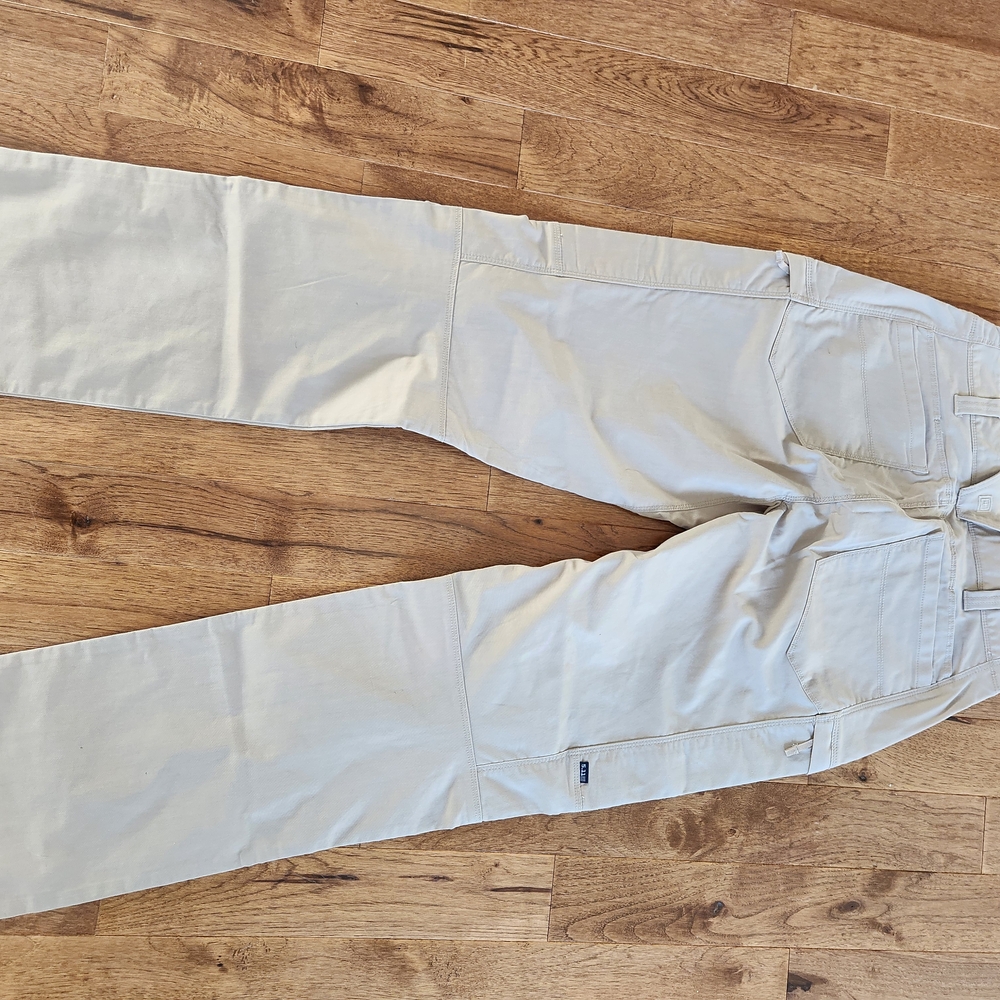 5.11 Tactical Khaki Trousers Pants - Picture 3 of 4